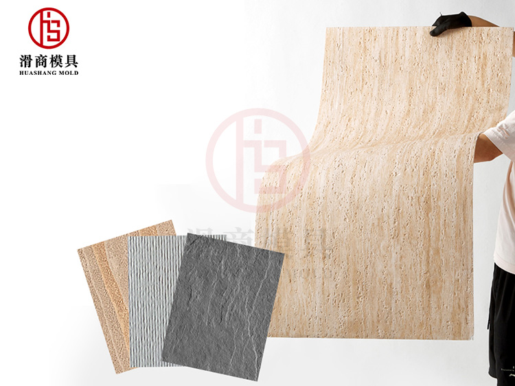 Decorative eco-friendly material exterior fire resistance natural stone wall travertine cladding soft flexible tile stone