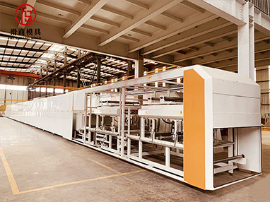 Soft Stone Tiles Making Machine High Speed Decorative MCM Flexible Wall Tiles Production Line