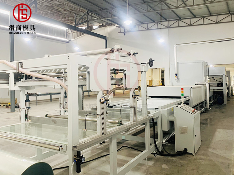 Cladding MCM Flexible Tile Production Line Soft Stone Machine