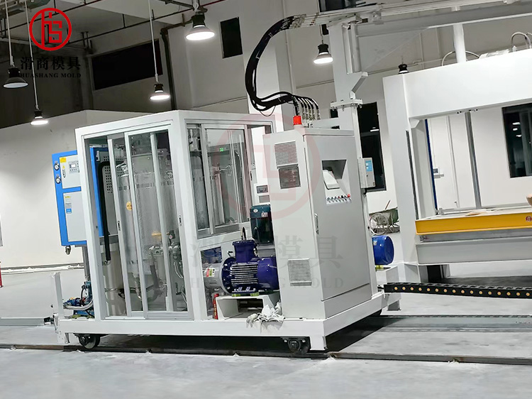 High pressure foaming machine PU artificial stone slab manufacturing machine