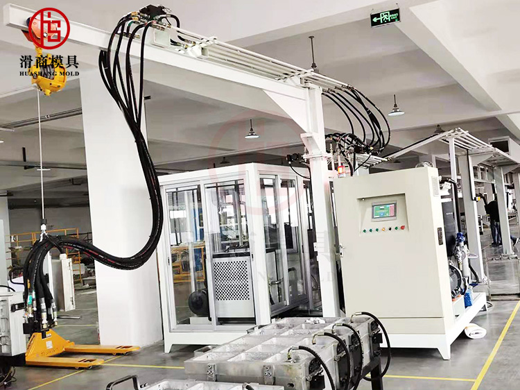 High pressure foaming machine PU artificial stone slab manufacturing machine